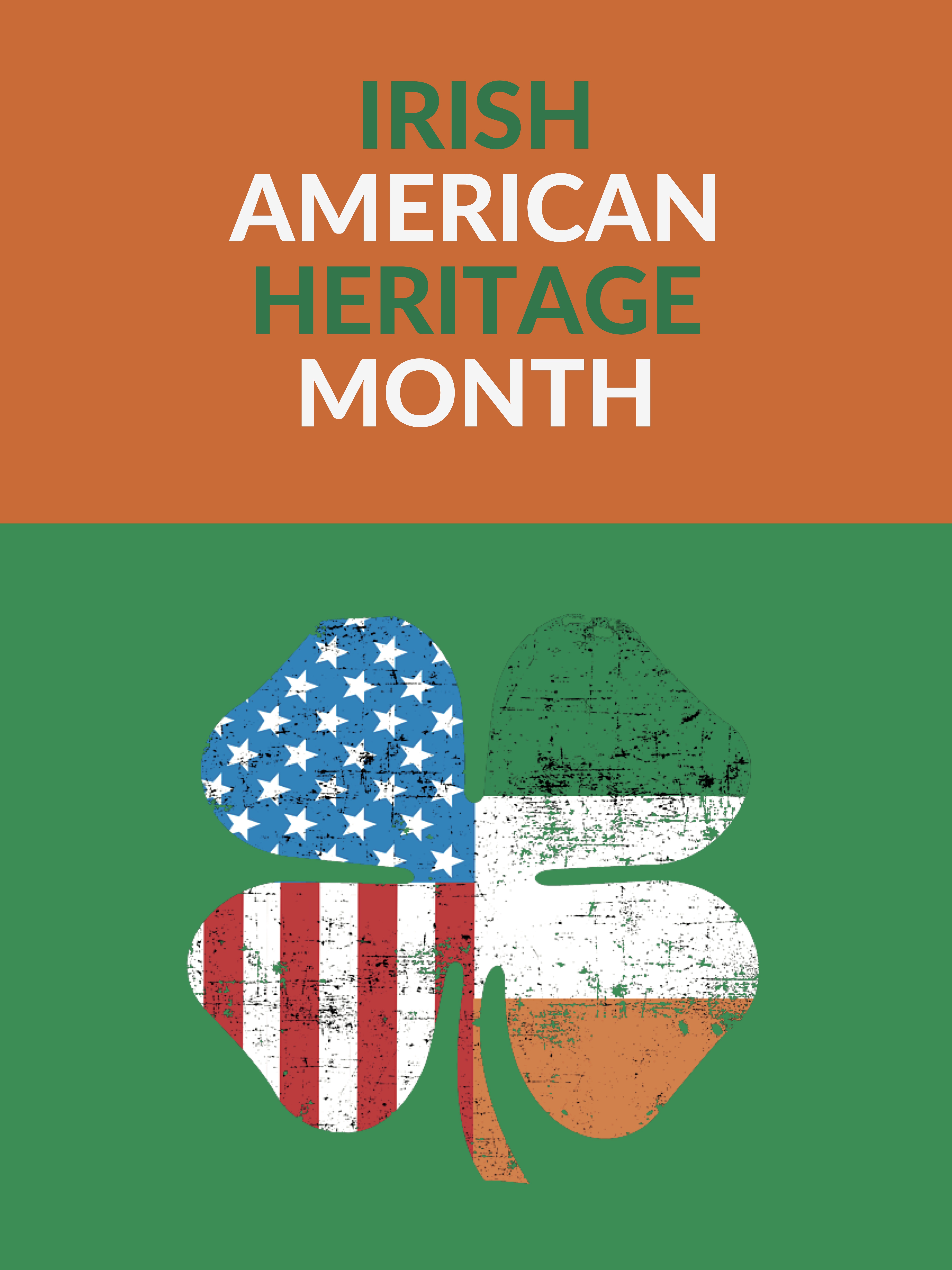 Irish American History Month