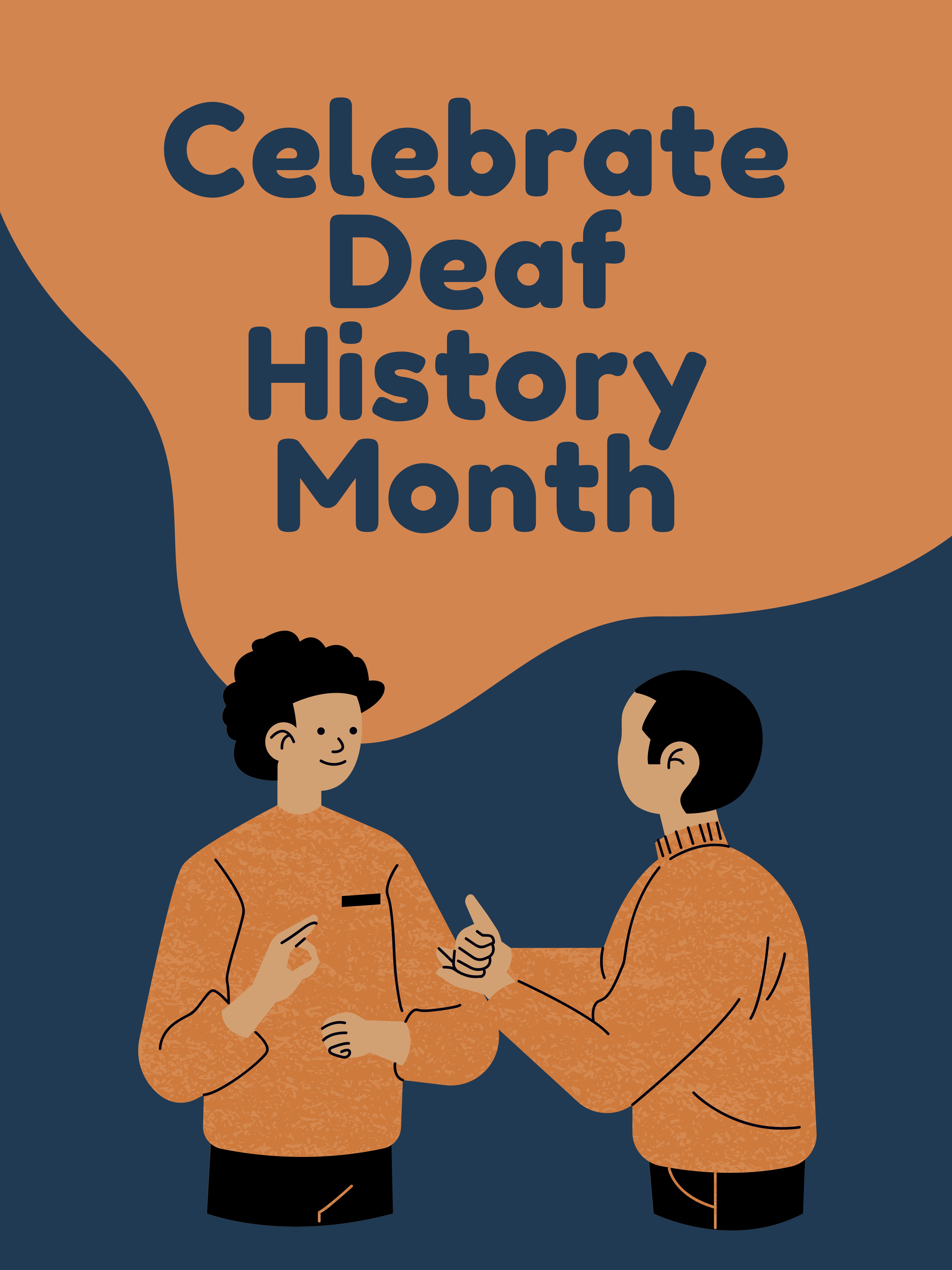 Deaf History Month Flyer