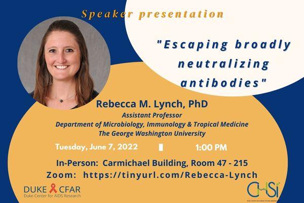 Presentation: Rebecca Lynch