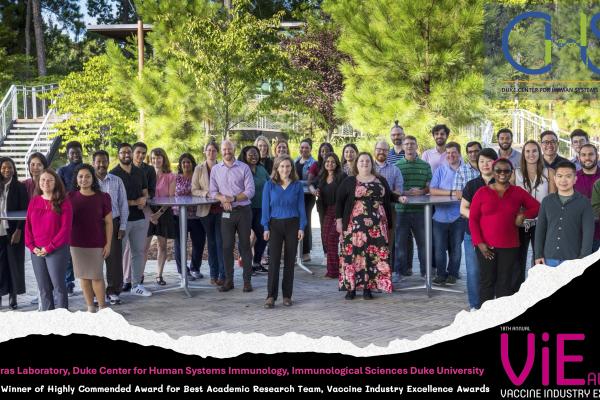 Group photo of Tomaras Lab team